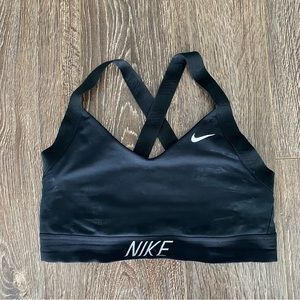 Nike Pro Indy Logo Sports Bra